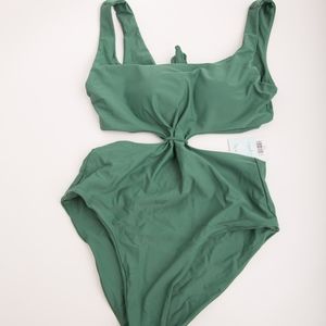 Cupshe Swimsuit - Green, One Piece, New with Tags